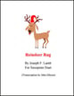 Reindeer Rag for Sax Duet P.O.D. cover